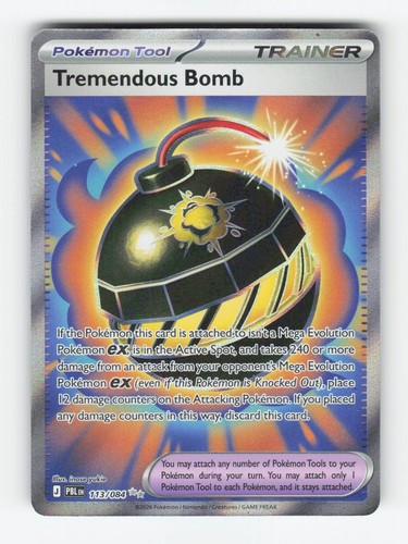 Tremendous bomb holo ultra - tremendous,